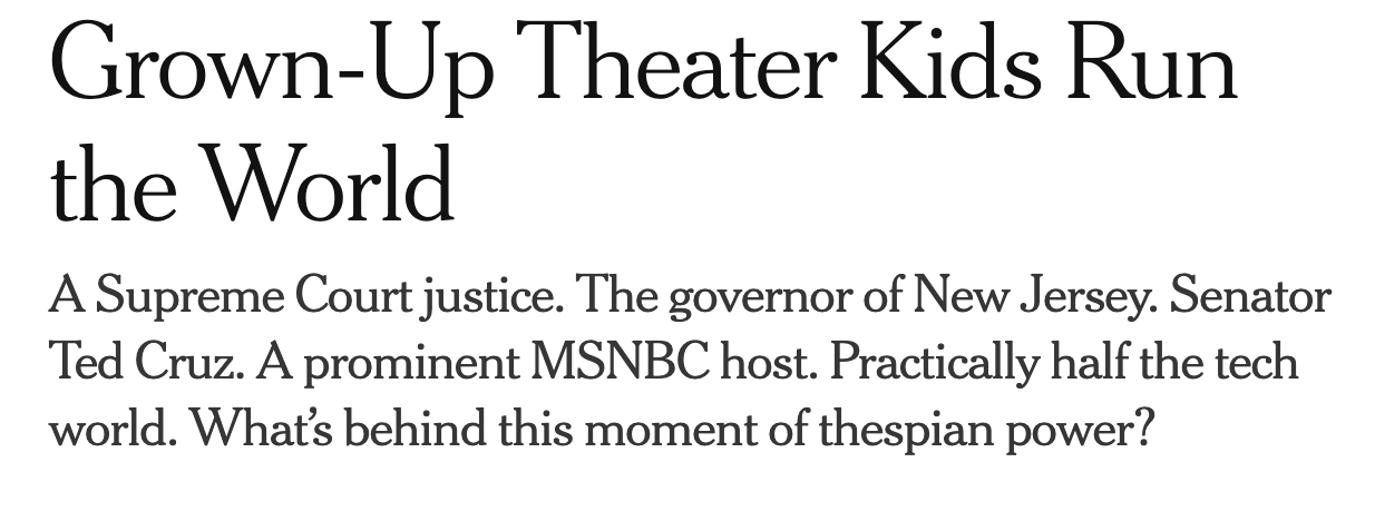 Theatre Kids Rule