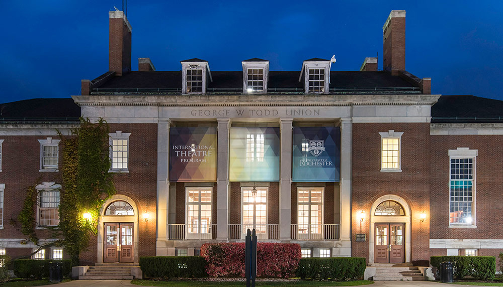 Exterior of Todd Union