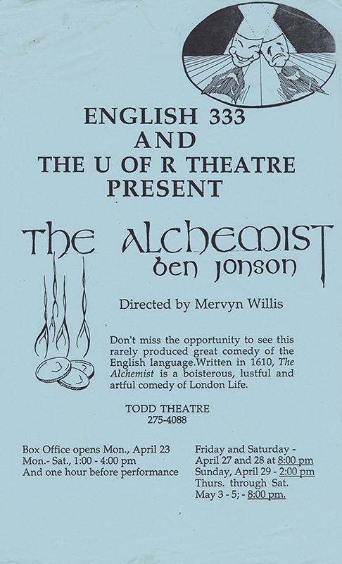 Poster for the production