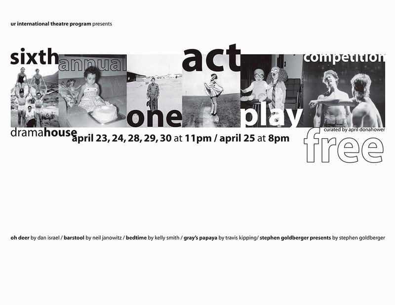 Poster for the production