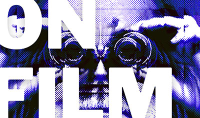 Graphic image with the words On Film.